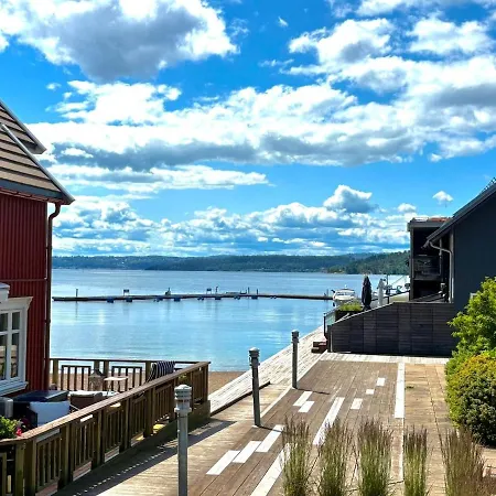 Waterfront Apartment, Balcony, Beach, Near Oslo Apartman *