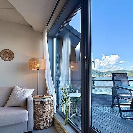 Waterfront Apartment, Balcony, Beach, Near Oslo